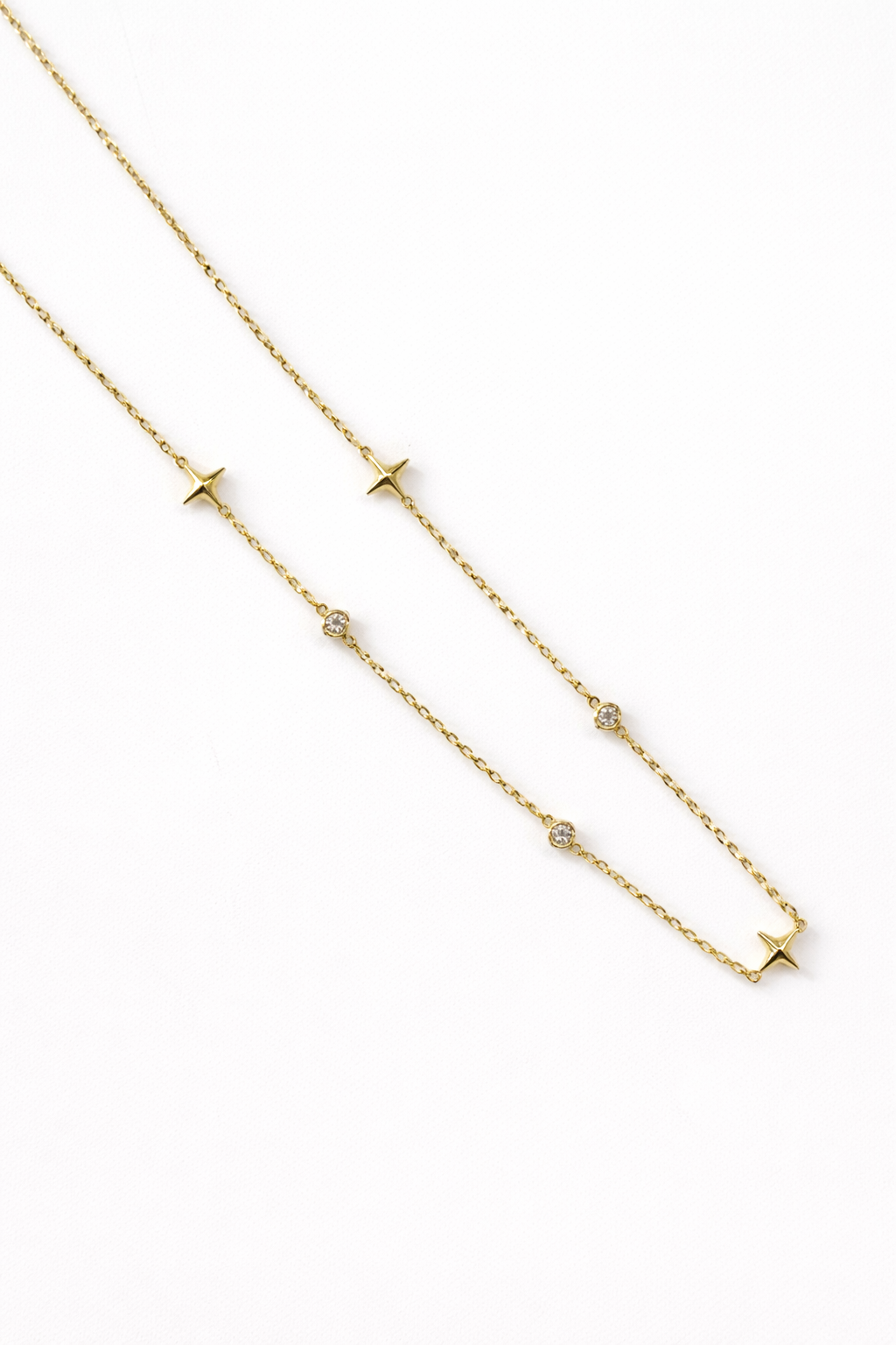 stellar dots gold chain