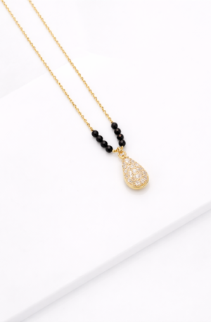 riya teardrop spark mangalsutra