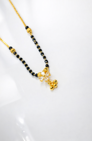 saanvi crystal bloom mangalsutra
