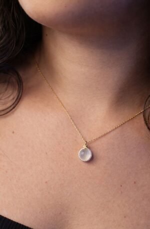 luna halo silver chain