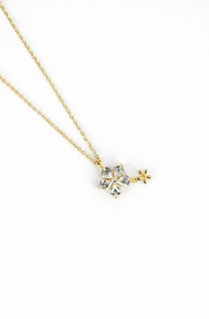 petal prism charm chain